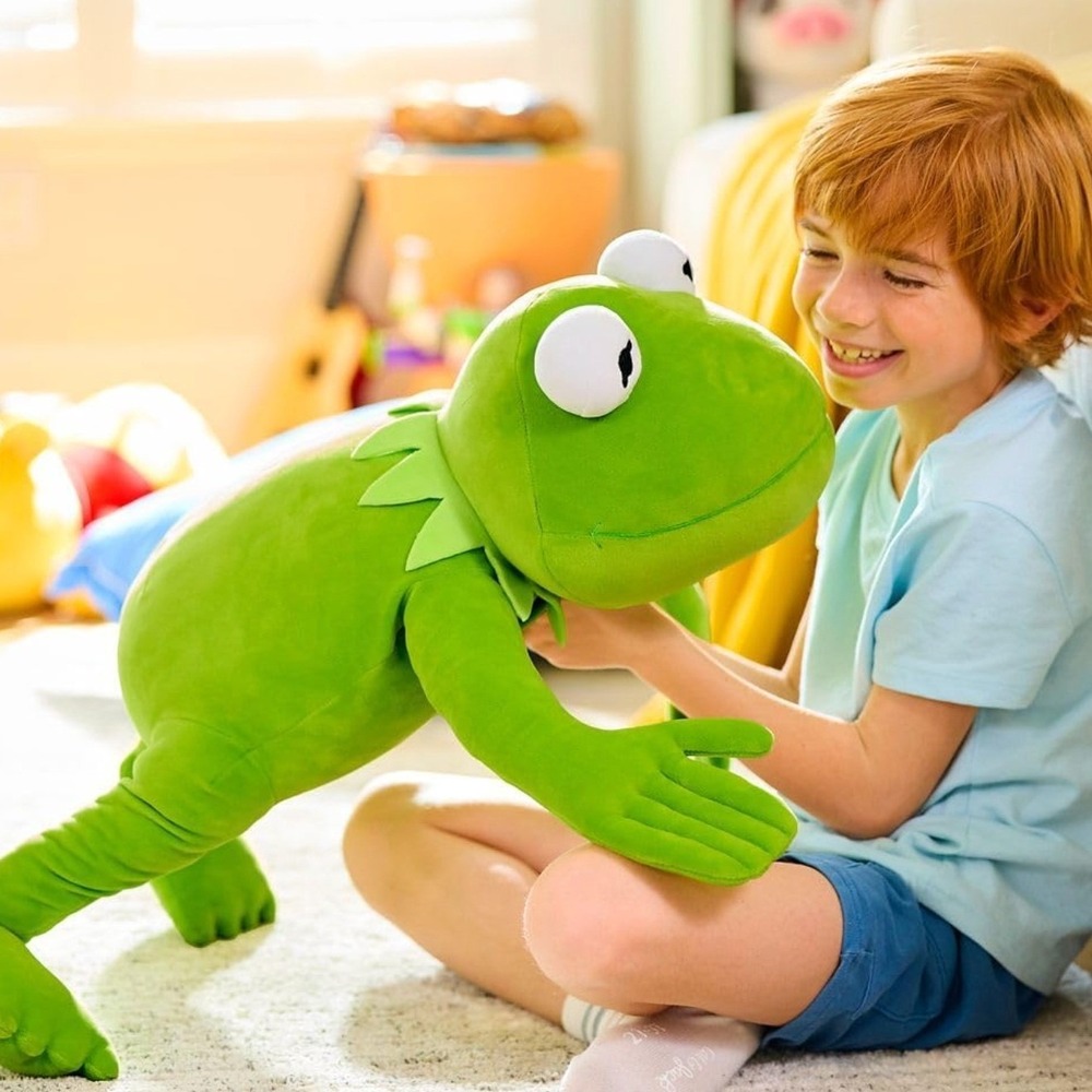 Disney Store Official Cuddleez Plush Kermit the Frog Big Plush